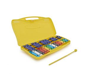 25-Note Glockenspiel with Rainbow Keys by Gear4music