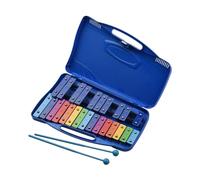 25 Notes Glockenspiel Xylophone Educational With Case 2 Mallets Suitable For Beginners And Student Percussion Instruments (Color : Blue)