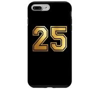 25 Number Twenty-Five Team Sports Graphic Varsity Matching Case for iPhone 7 Plus/8 Plus