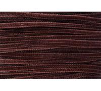 25 Or 50 Chenille Stems Craft Pipe Cleaners - 10 Colour Choice - Size 6" / 15cm - Colour: Dark Brown, Pack Size: 50