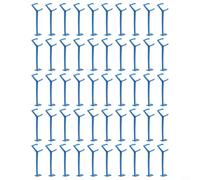 25 or 50 Count For branch Support Tools Designed to Open Crotch Angles and Promote Stronger Limb Structure on Young Fruit Trees (50pcs Blue)