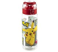 25-oz Pokemon Water Bottle with Flip-Top Cap & Carrying Loop- by Zak!, BPA-Free and Break Resistant (Pikachu)
