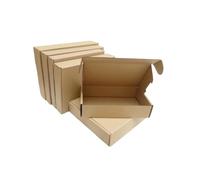 25 Pack 22 x 14 x 4cm Shipping Boxes，Small Corrugated Cardboard Shipping Boxes，for Business, Storing or Gift，Shipping Packing Small, Recyclable