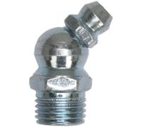25 PACK 45 Degree Angled Grease Nipple Fitting - M10 x 1mm Metric Thread
