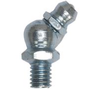 25 PACK 45 Degree Angled Grease Nipple Fitting - M6 x 1mm Metric Thread