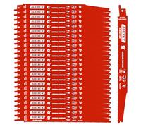 25 Pack 9 Inch 8/12TPI Reciprocating Saw Blades