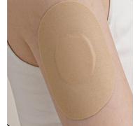 25 Pack Adhesive Patches for Guardian 3/4 and Freestyle Libre 1/2/3 - Enlite -Lingo- Insulin Pumps Sensor, Breathable CGM Sensor Patches, no Glue on the Center, Continuous Glucose Monitor Sensor Cover