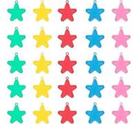 25 Pack Balloon Weights, Red Anchors for Helium Balloons, Secure Balloon Décor for Parties, Birthdays, Weddings & Event Displays