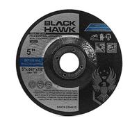 25 Pack Black Hawk 5" x .045 x 7/8" Arbor Depressed Center Cut Off Wheels - Metal & Stainless Steel - Type 27