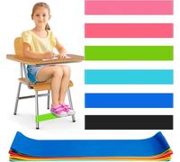 25 Pack Chair Bands for Kids with Fidgety Feet, ADHD Tools for Kids, ROOKEA Sensory Classroom Must Haves for ADHD Kids Fidget Chair Bands ADD Autism ADHD Chair Bands for Classroom Home Chairs