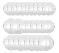 25 Pack Clear Bobo Balloons for DIY Decoration Reusable Bubble Balloons to Fill with Confetti & Glitter Transparent Party Decor for Weddings, Showers & Festivals