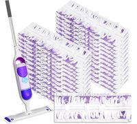 25 Pack Disposable Power Mop Refills Pads Compatible with Swiffer Power Mop,Spray Wet Pads Refill,Disposable Spray Mopping Pads Refills for Multi-Surface Floor Cleaning