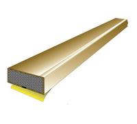 25 PACK Fire Door Seal Strip 2100 x 10 x 4mm Intumescent Fire Stop Brown