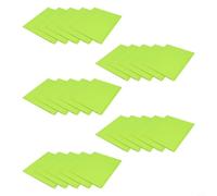 25 Pack for a4 Expanding File Folder Set with 5 Colours - Double Pocket Document Organiser for Office Storage - 320x280mm Plastic Wallets(B)
