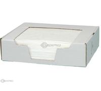 25-Pack Heavyweight Oil and Fuel Absorbent Pads in Dispenser Box - High-Efficiency Spill Control for Industrial Use