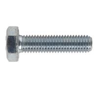 25 PACK HT Setscrew - M10 x 40mm - Grade 8.8 Zinc - Fully Threaded - DIN 933