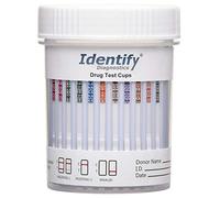 25 Pack Identify Diagnostics 12 Panel Drug Test Cup with BUP - Testing Instantly for 12 Different Drugs THC50, COC, OXY, MDMA, BUP, MOP, AMP, BAR, BZO, MET, MTD, PCP ID-CP12-BUP (25)