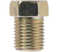 25 PACK - M10 x 1mm Brake Pipe Nut - Full Thread Male - Suits 3/16 Inch Pipe