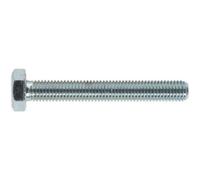 25 Pack M10 X 75mm Grade 8.8 Zinc Setscrews - Fully Threaded Din 933