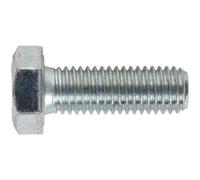 25 Pack M12 X 35mm Ht Setscrews - Grade 8.8 Zinc Coated Fully Threaded Bolts