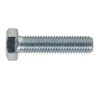 25 Pack M12 X 50mm Grade 8.8 Zinc Setscrews - Fully Threaded Din 933