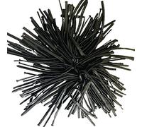 25 Pack Modelling Long Balloons 260q Twisting Animal Balloon Plain Black Magic Balloons for Art Craft Birthday Party Bag Filler Wedding Clown Decoration Party Supplies