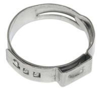 25 Pack Stainless Steel Single Ear O-Clip - 20.2mm To 22.8mm Diameter - Fixing