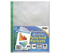 25 Pack TIGER Punched Pockets