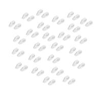 25 Pairs S09 Screw in Silicone Eyeglass Sunglass Nose Pads