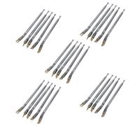 25 Pcs 32cm Length 5 Section Telescopic AM FM Radio Antenna 180 Degree