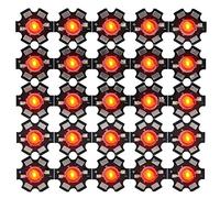 25 Pcs 3W High Power LED Chip Emitter Diode Lamp for DIY Lighting Appliances Royal Blue(RED)