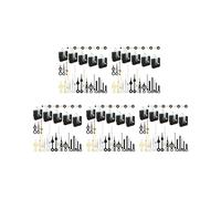25 Pcs Clock Movement Mechanism Parts Silence Quartz DIY Wall Clock with 7 Different Pairs Clock Hands Replacement Kit