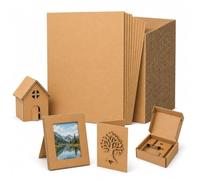 25 Pcs Corrugated Cardboard Roll,A4 Cardboard Sheets, Thick Cardboards