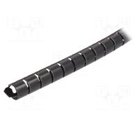 25 pcs HELLERMANNTYTON 161-63101 Spiral wrapping