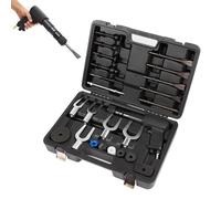 25 PCS Multifunctional Air Hammer Kit with Shovel Heads and Ball Joint Separator, High Performance 2100 BPM for Professional Shoveling and Cutting Tasks