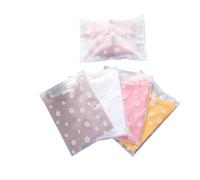 25 Pcs Reusable Ziplock Bags, Frosted Zip-Lock Seal Clothes Bags 40 x 30cm Plastic Hospital Bags Travel Clothes Storage Bags Clear Seal Bags Waterproof Luggage Organiser or Clothes,Shoes,Cosmetics