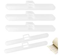 25 Pcs Vertical Blind Top Hangers, Vertical Blinds Repair Parts for 89mm/3.5 Inch Slat, Blind Slats Vertical Replacement for Bottom Weights,Top Hangers, Vertical Hanging Venetian Blinds Accessories