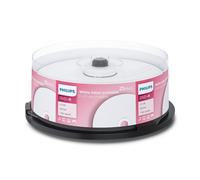 25 Philips DVD-R DVD - 25 Blank Printable Recordable DVD Discs 16x 4.7GB Print