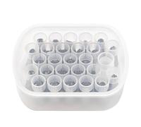 25-Piece Stainless Steel Cake Decorating Set Complete with Storage Box Baking Tools for Buttercream Pastry Tips(Wei)