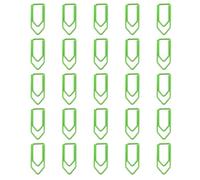 25 Pieces Assorted Color Metal Bookmarks Clips with Crayon Design for Document Filing and Craft Projects Colorful Organizers