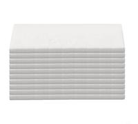 25 Pieces Flame Retardant Cotton Replacement for Tabletop Fire Pits, Heat Resistant Wool Core Sponge for Extended Burn Time, Easy to and Install, Size 4.7 x 2 in