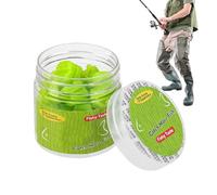 25 Pieces Maize Design Fishing Lure Soft Artificial Floating Lures for Water River Lake Perch Cat, Women Men Adults