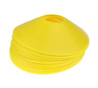 25 Pieces Sport Soccer Mini Disc Cones Marker Agility, Yellow