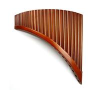 25 Pipes C Key Pan Flute Chinese Traditional Musical Instrument Pan Pipes Easy to Learn in Left Hand