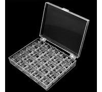 25 Plastic Bobbins for Singer Heavy Duty 44S - Compatible with 4411, 4423, 4452, 5511, 5523, 5532, 227