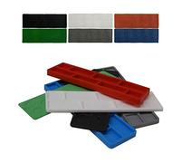 25 Plastic Window & Glazing Packers Spacers 1mm - 6mm / Flooring Packer