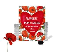 25 Poppy Seed Party Favours Party Decorations Party Bags Wedding Favours Birthday Decoration Baby Shower Christening Garden Party Teacher Gifts Class Gifts Hen Do Retirement Thank You Graduation