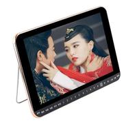 25" Portable DVD Player with 22" Large HD Screen,Built-in 6 Hours Rechargeable Battery, Supports All-Region, Earphone/SD Card/USB/AV-in/AV-Out
