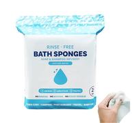 25 Rinse-Free Cleaning Wipe No-Rinse Body Wash & Cleansing Wipes for Active Lifestyles | Waterless Shower for Camping, Travel, Gym & Freshness On The Go