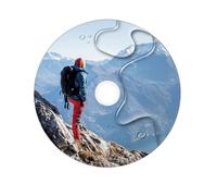 Traxdata - DVD-R 4.7 GB 16 x White Waterproof Glossy Ink/Thermal Print Cake * 50